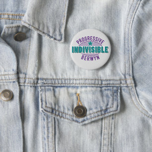 PIB Medium-gesorteerde lichte grijze Button