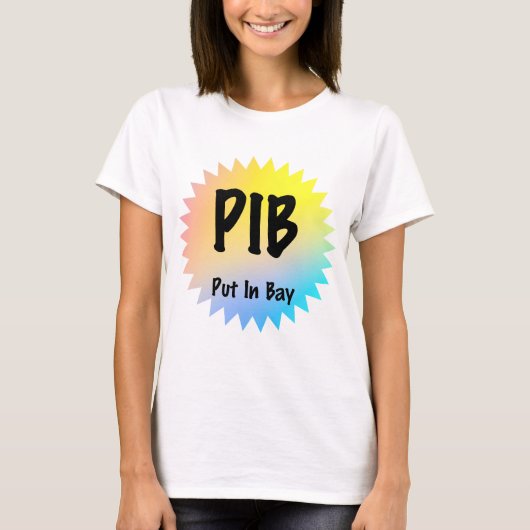 PIB-sticker T-shirt (Voorkant)