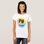 PIB-sticker T-shirt (Voorkant volledig)