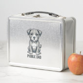 Pibble Papa Vintage Gravure Hond Shirt Ontwerp_1 (In situ)