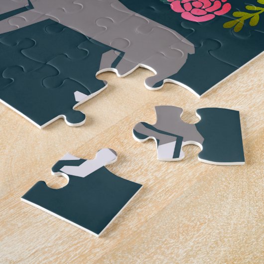 Pibulls Dog Puzzle Legpuzzel (Zijkant)