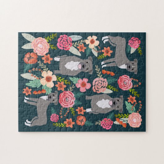 Pibulls Dog Puzzle Legpuzzel (Horizontaal)