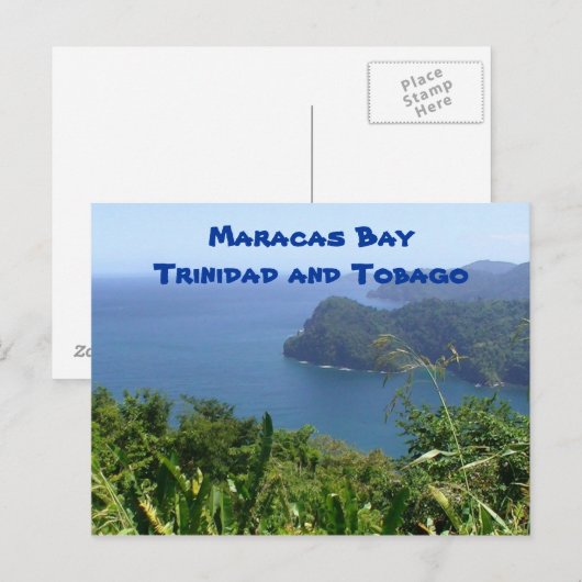 PIC_0031, Maracas Bay Trinidad en Tobago Briefkaart (Voorkant / Achterkant)