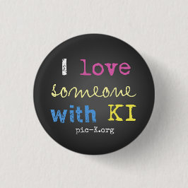 pic-K Love Ronde Button 3,2 Cm