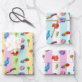 Pic 'n' mix Snoepjes Wrapping Paper Set
