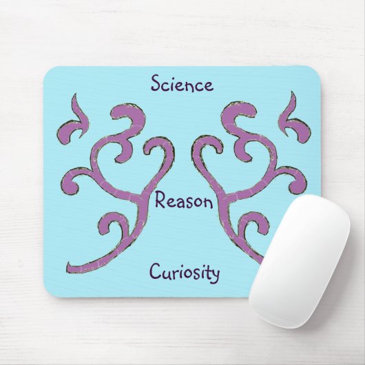 Pic your values Mat, Organic Pattern Muismat (Met muis)