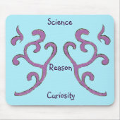 Pic your values Mat, Organic Pattern Muismat (Voorkant)