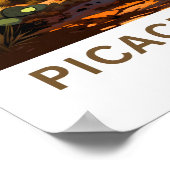 Picacho Peak Arizona Reisprint Poster (Hoek)