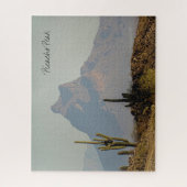Picacho Peak Arizona Southwest-woestijnberg Legpuzzel (Verticaal)