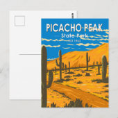 Picacho Peak State Park Arizona  Briefkaart (Voorkant / Achterkant)