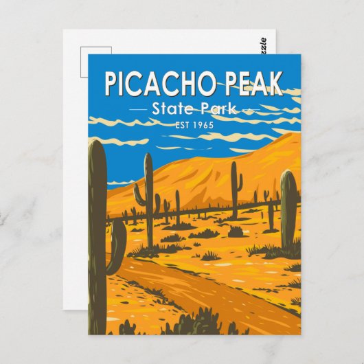 Picacho Peak State Park Arizona  Briefkaart (Voorkant / Achterkant)