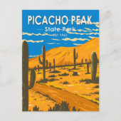 Picacho Peak State Park Arizona  Briefkaart (Voorkant)