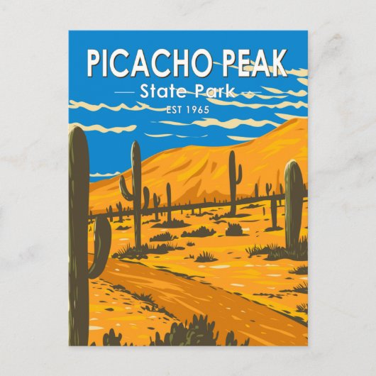 Picacho Peak State Park Arizona  Briefkaart (Voorkant)