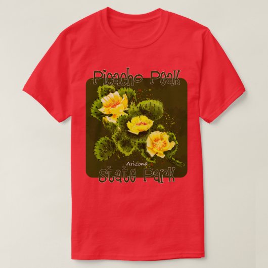 Picacho Peak State Park, Arizona T-shirt (Design voorkant)
