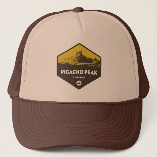 Picacho Peak State Park, Arizona Trucker Pet (Voorkant)