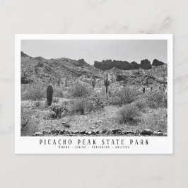 Picacho Peak State Park Keepsake Arizona Briefkaart