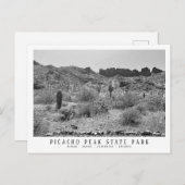 Picacho Peak State Park Keepsake Arizona Briefkaart (Voorkant / Achterkant)