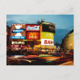 Picadilly Circus - Londen Briefkaart