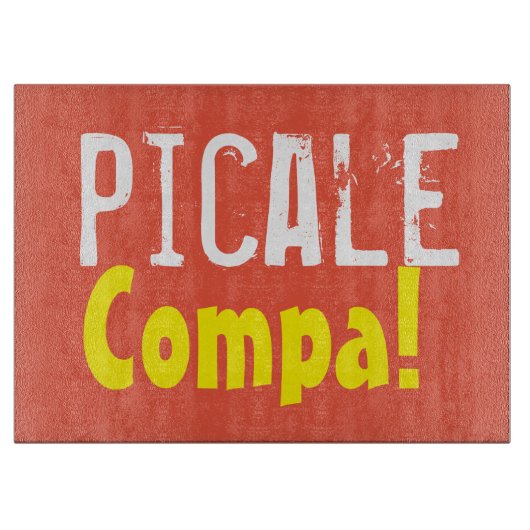 picale koma! snijplank (Voorkant)