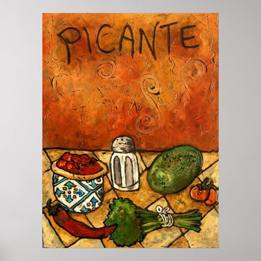 Picante HOT HOT HOT Poster (Voorkant)