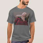 Picard Facepalm Meme pixeldot T-shirt (Voorkant)
