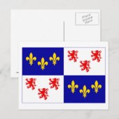 Picardische vlag briefkaart (Voorkant / Achterkant)