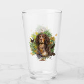 Picardy Spaniel, jachtseizoen Glas (Voorkant)