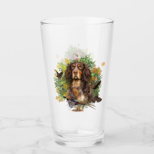 Picardy Spaniel, jachtseizoen Glas (Voorkant)