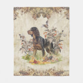 Picardy Spaniel, vogeljacht Fleece Deken (Voorkant)