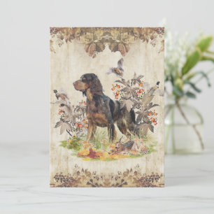 Picardy Spaniel, vogeljacht Kaart