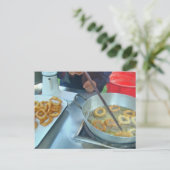 Picarone Kiosk in het park - Lima, Peru Briefkaart (Staand voorkant)