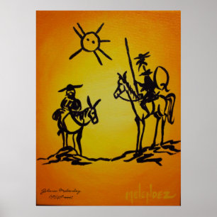 Picaso's Don Quichot Poster