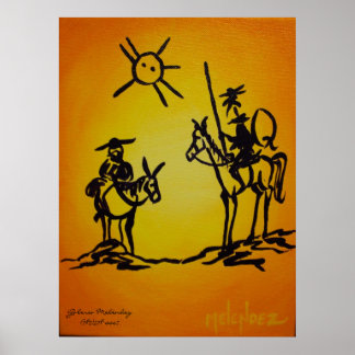 Picaso's Don Quichot Poster