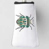 Picasso bug cartoon illustratie golfheadcover (Draai 90)