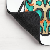 Picasso bug cartoon illustratie muismat (Hoek)