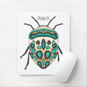 Picasso bug cartoon illustratie muismat (Met muis)