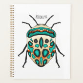 Picasso bug cartoon illustratie planner (Voorkant)