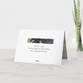 Picasso Leaps Wenskaart van wilde paarden Kaart (Achterkant)