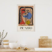 Picasso Portret Jacqueline Glanzend Haar962 Poster (Keuken)