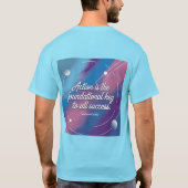 Picasso Productivity Quote T-shirt (Achterkant)