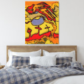 Picasso Raven Canvas Afdruk (Insitu (Slaapkamer))