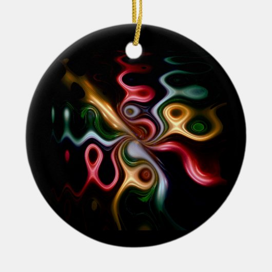 Picasso-Roos Keramisch Ornament (Voorkant)