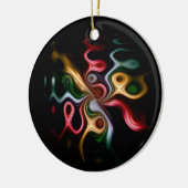 Picasso-Roos Keramisch Ornament (Links)