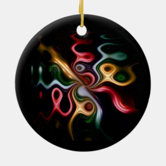 Picasso-Roos Keramisch Ornament (Achterkant)