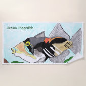 Picasso Trekkervis Strandlaken (Voorkant)