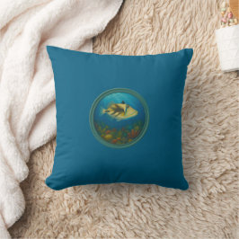 Picasso Trigger Fish Oceaan Blauwe Kussens