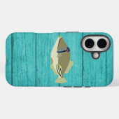 Picasso Trigger Fish Turquoise Houten iPhone 16 Ho Case-Mate iPhone Case (Achterkant (horizontaal))