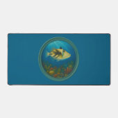 Picasso Triggerfish Ocean Blue Desk Mat (Voorkant)