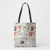 Picasso's Menagerie Canvas tas (Voorkant)