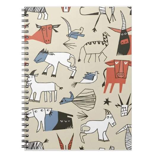 Picasso's speelse menagerie Notitieboek (Voorkant)